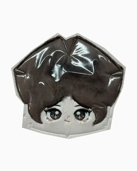 Rain's embroidered face fabric, the first real piece of her doll