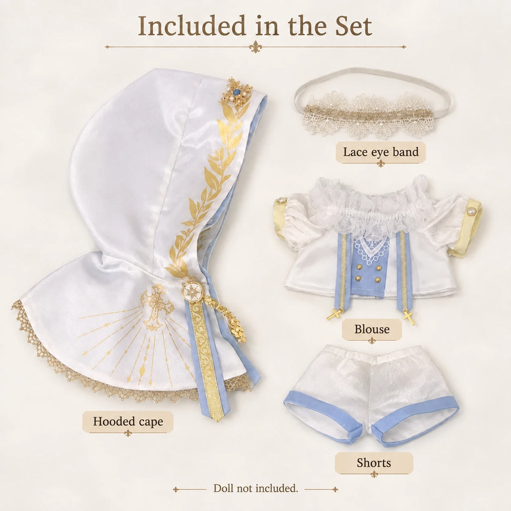 Celestial Laurel · 4-Piece Outfit for 20 cm Dolls