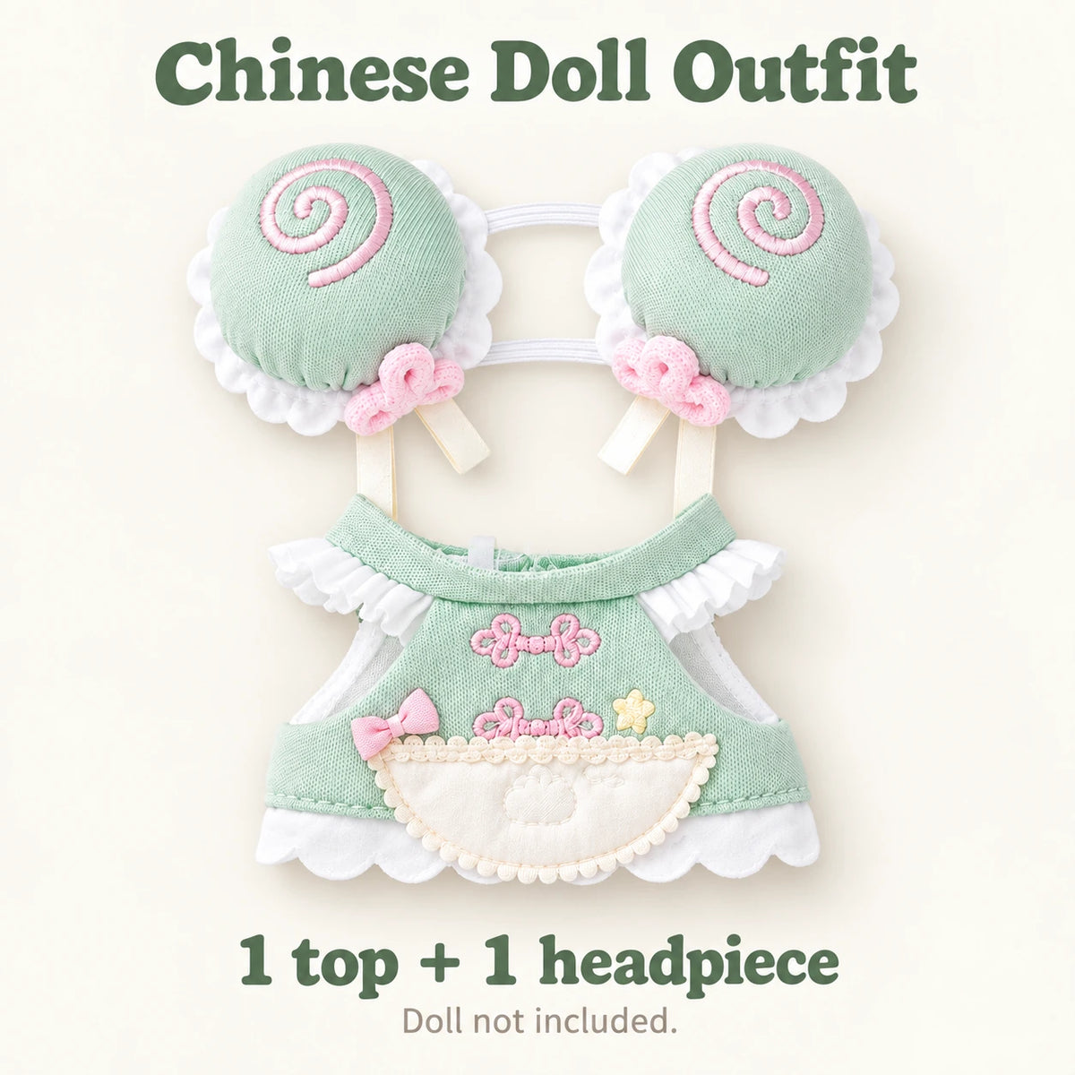 Zhonghua Muse Sugar Swirl · 2-Piece Outfit for 10 cm Dolls