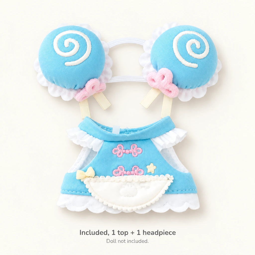 Zhonghua Muse Sugar Swirl · 2-Piece Outfit for 10 cm Dolls