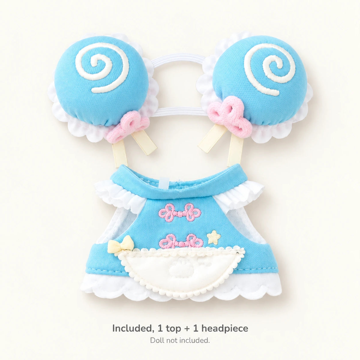 Zhonghua Muse Sugar Swirl · 2-Piece Outfit for 10 cm Dolls