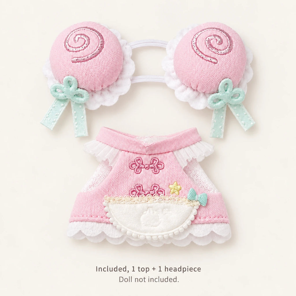 Zhonghua Muse Sugar Swirl · 2-Piece Outfit for 10 cm Dolls