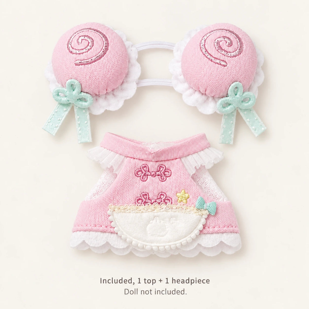 Zhonghua Muse Sugar Swirl · 2-Piece Outfit for 10 cm Dolls