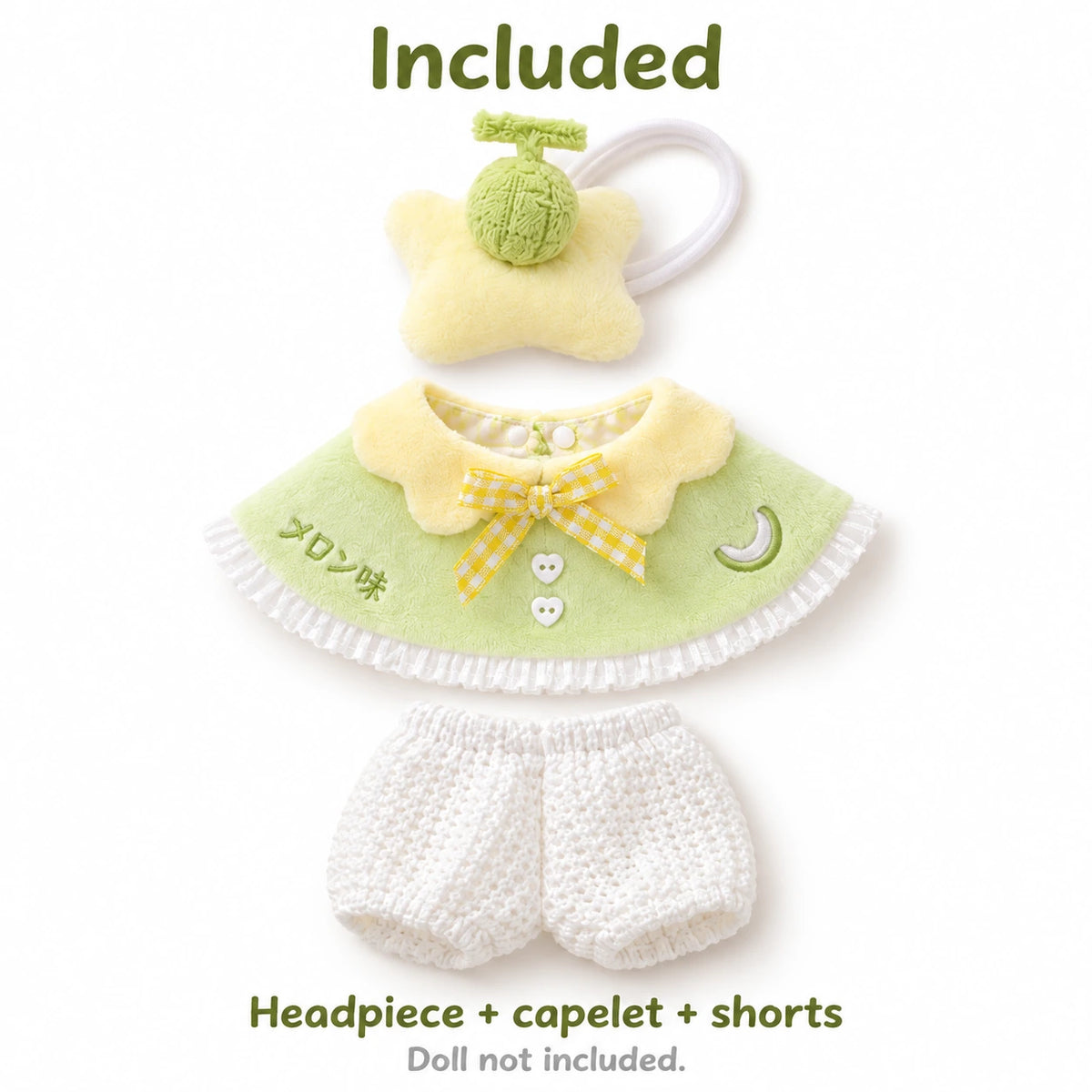 Melon Mousse · 3-Piece Outfit for 10 cm Dolls