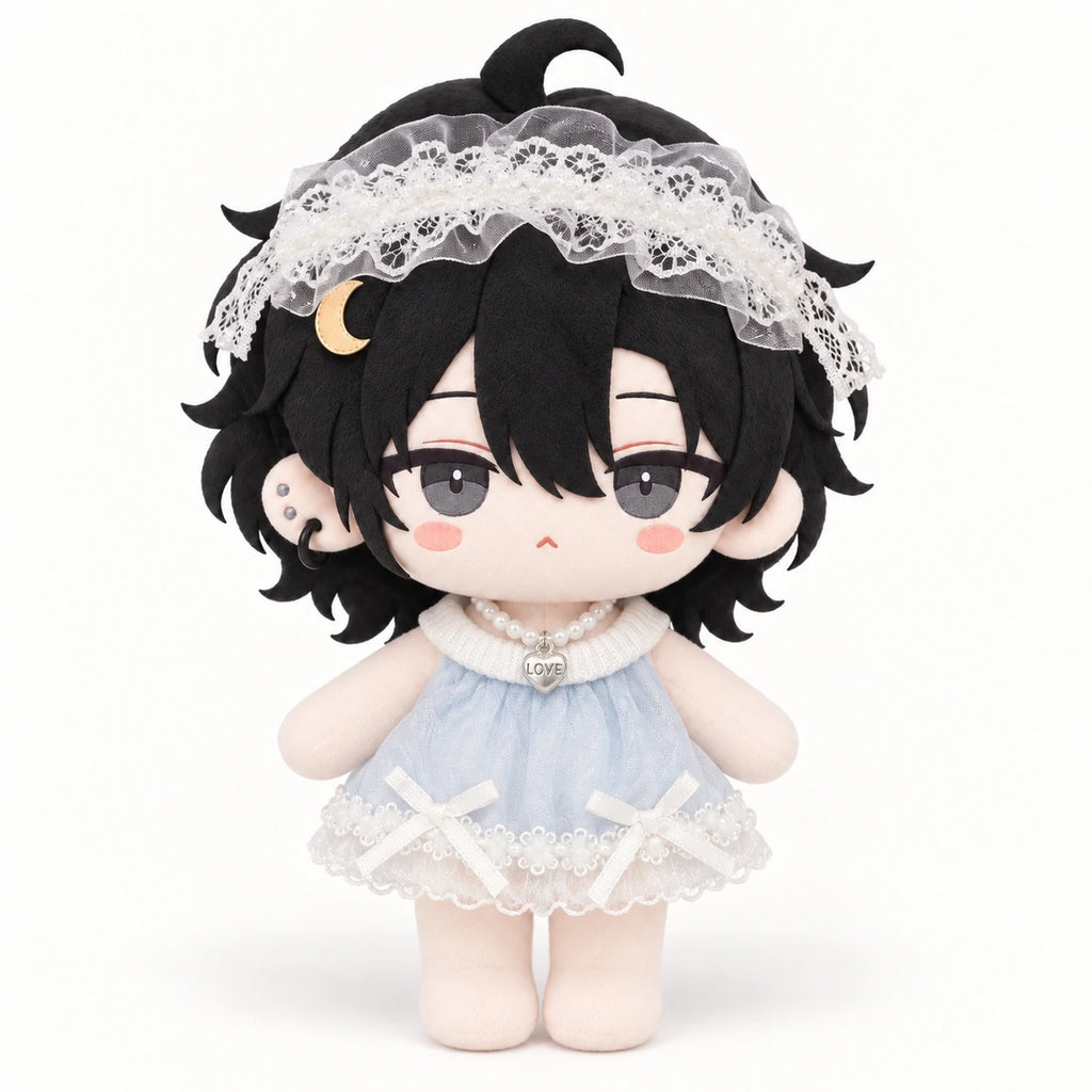 Dewdrop Lace · 3-Piece Dress Set for 10 cm Dolls