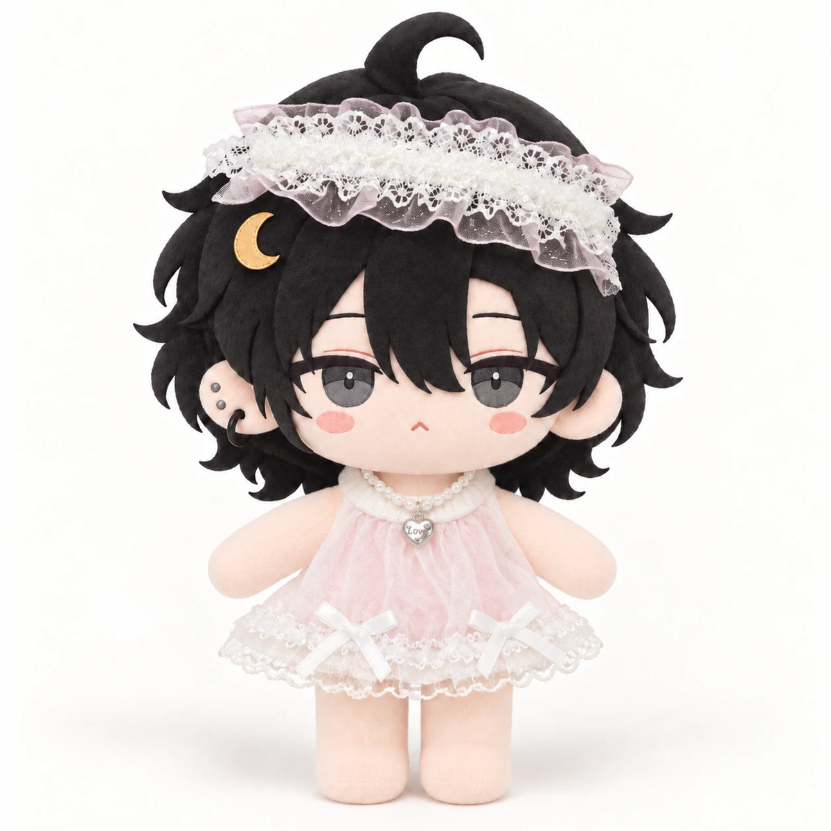 Dewdrop Lace · 3-Piece Dress Set for 10 cm Dolls