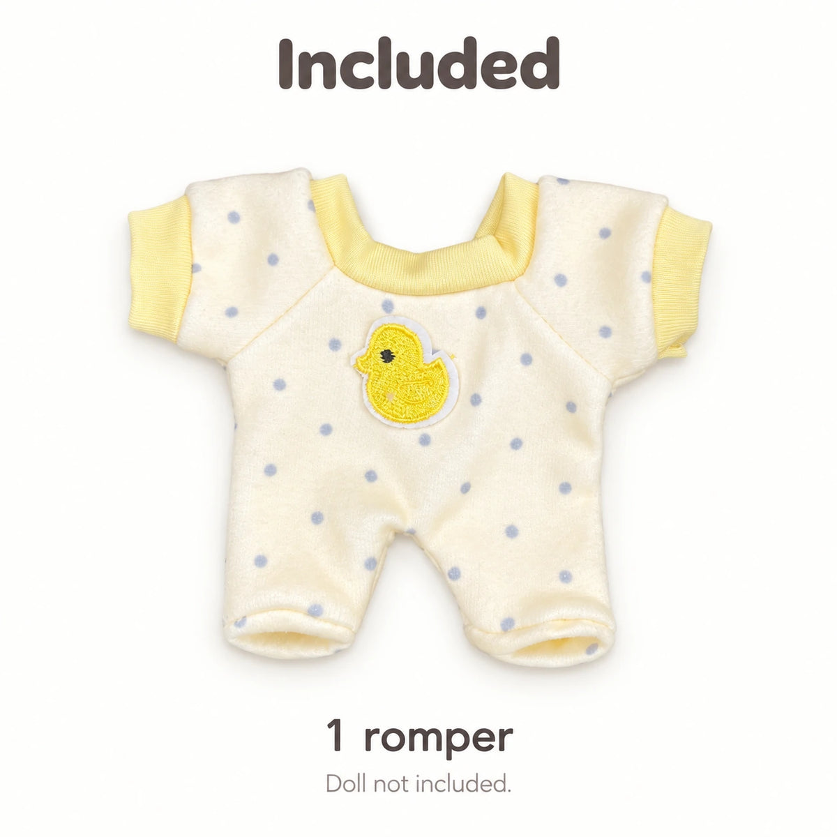 Puddle Duck · Romper for 10 cm Dolls