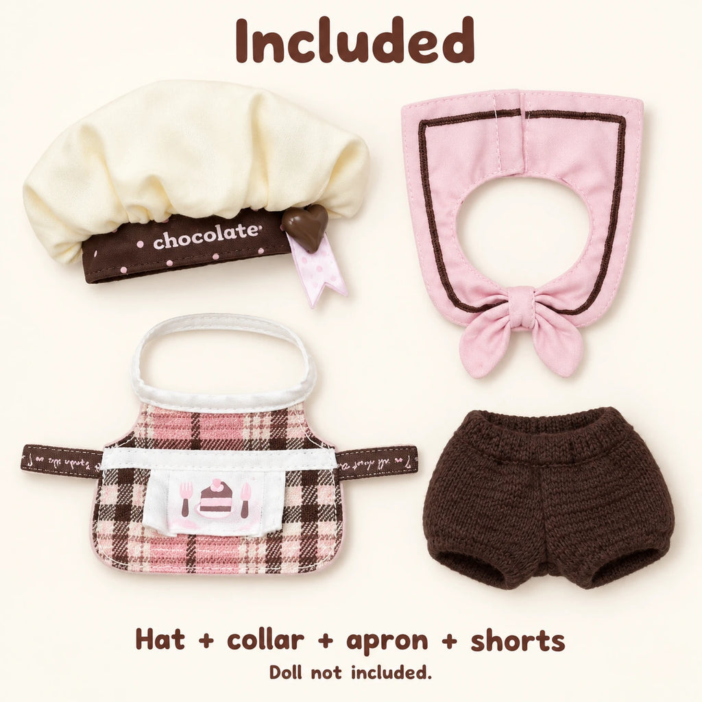 Cocoa Kitchen · 4-Piece Outfit for 10 cm Dolls