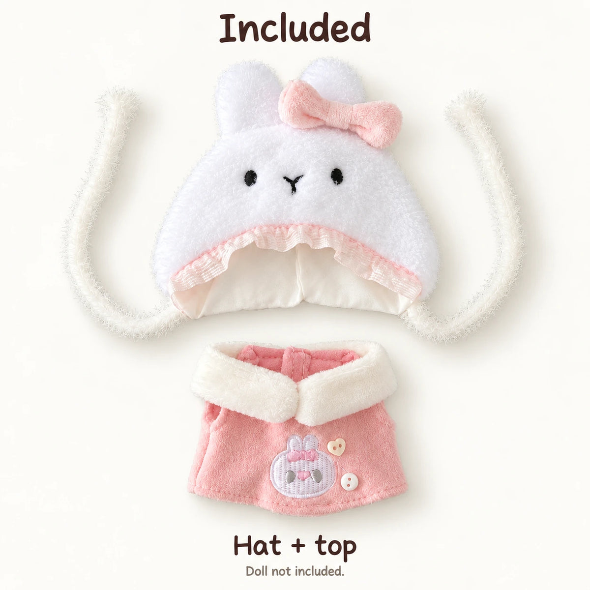 Cotton Hop · 2-Piece Outfit for 10 cm Dolls