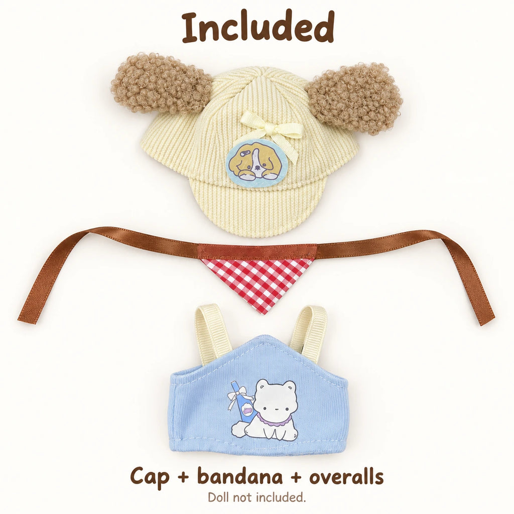 Cookie Jar Puppy · 3-Piece Outfit for 10 cm Dolls