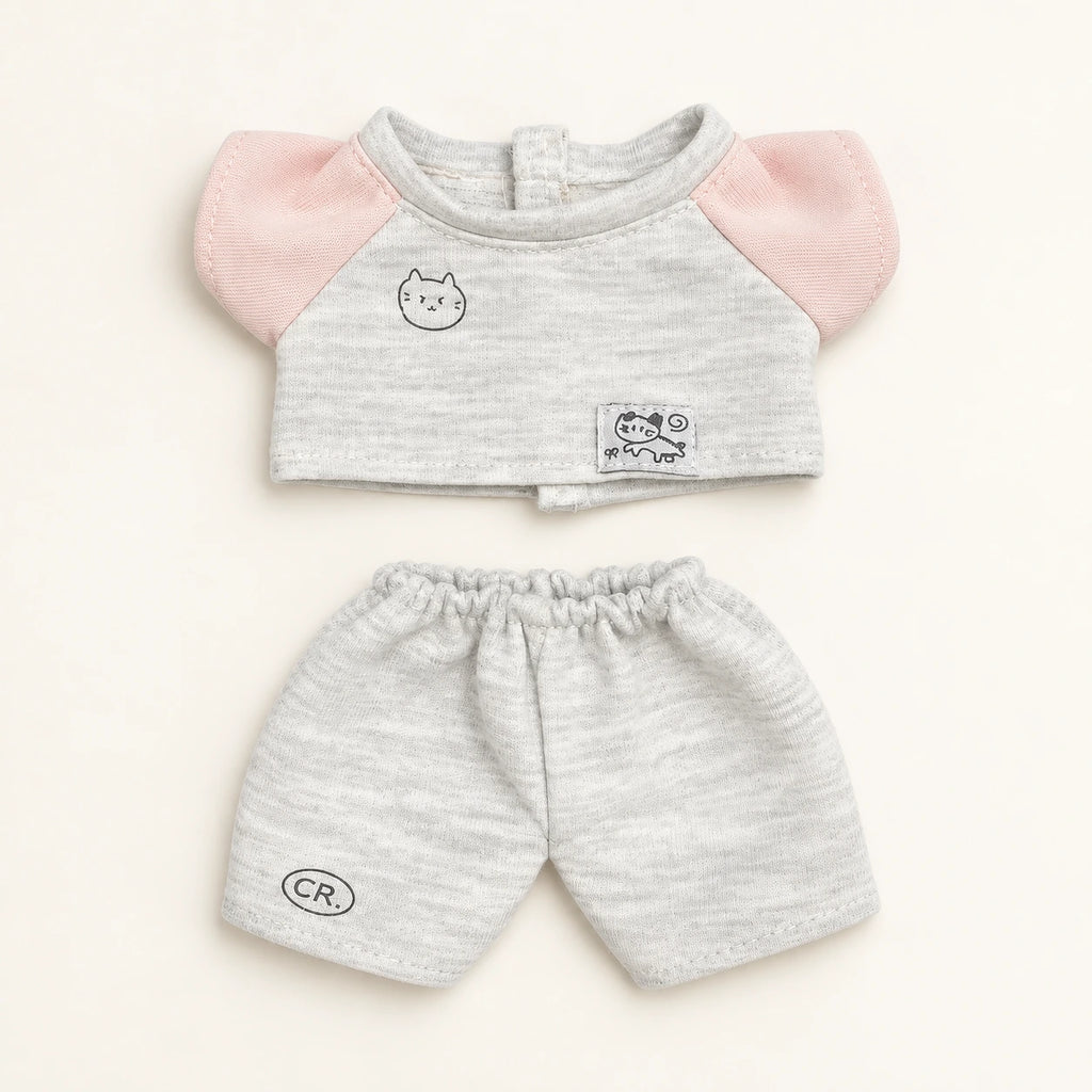 Blush Cat · 2-Piece Outfit for 20 cm Dolls