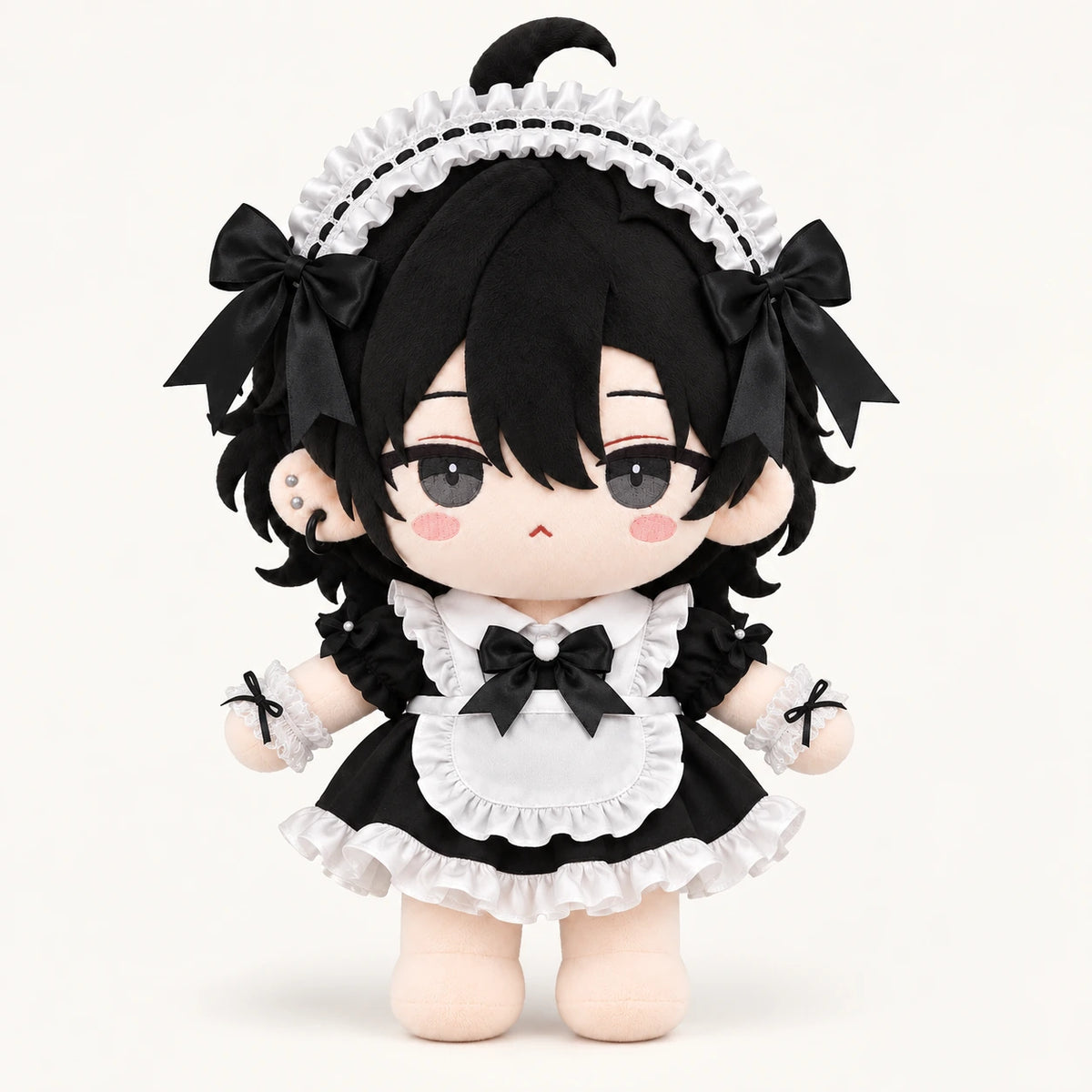 Midnight Bow · Maid Outfit for 20 cm Dolls