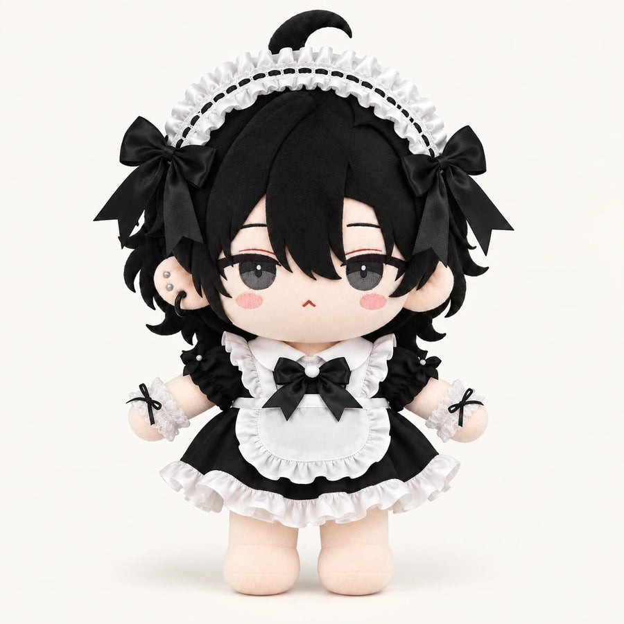 Midnight Bow · Maid Outfit for 20 cm Dolls