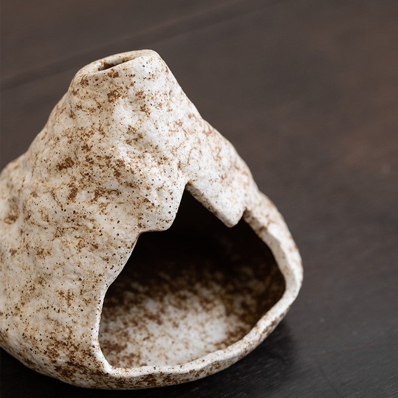 The Volcanic Peak Ceramic Incense Burner