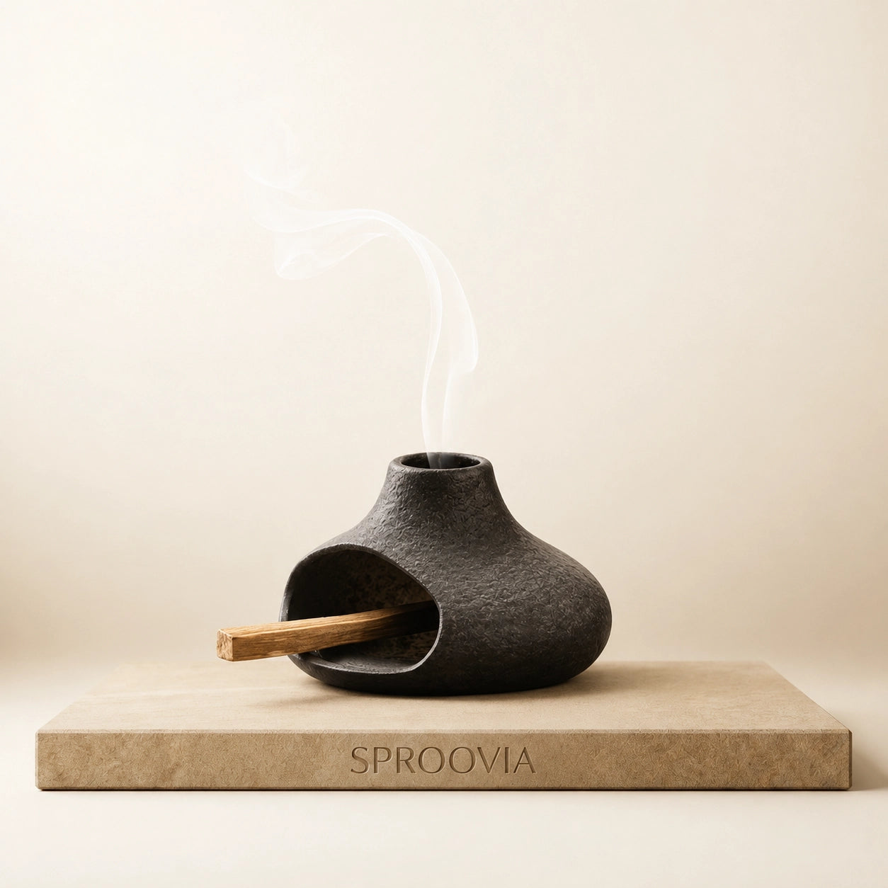 The Serenity Dome Ceramic Incense Burner